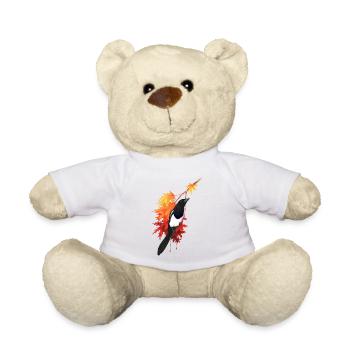 Pie - Teddy Bear - white - Front