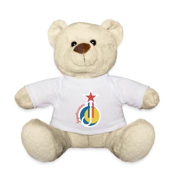 Jugokosmos Yougoslavie Cadeau Jugo Tito SFRJ - Nounours - blanc - Devant