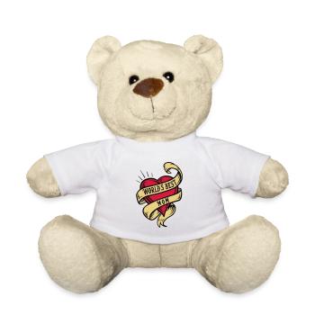 world's best mom - Meilleur maman du monde - Nounours - blanc - Devant