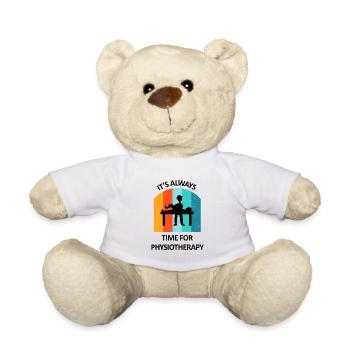 Physiothérapeute Cadeau humoristique disant drôle - Nounours - blanc - Devant