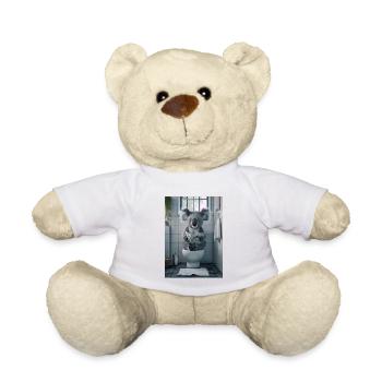 Koala's News Break - Teddy Bear - white - Front