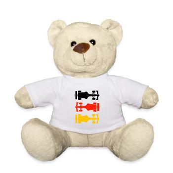 Formula Deutschland Formel Racing - Nounours - blanc - Devant