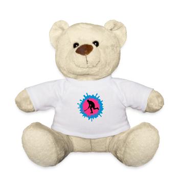 Hockey 3D - Nounours - blanc - Devant