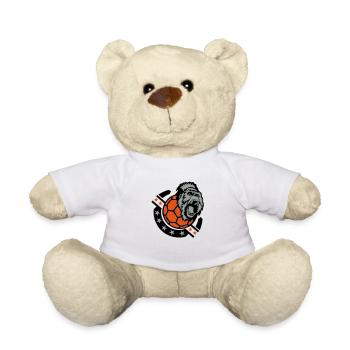 Gorilla gorilla handball club sports logo - Teddy Bear - white - Front