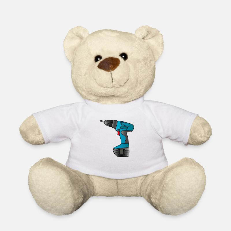 Akkuschrauber / Bohrschrauber - Teddy - Weiß