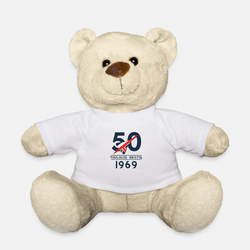 50 Jahre Concorde - Teddy - Weiß