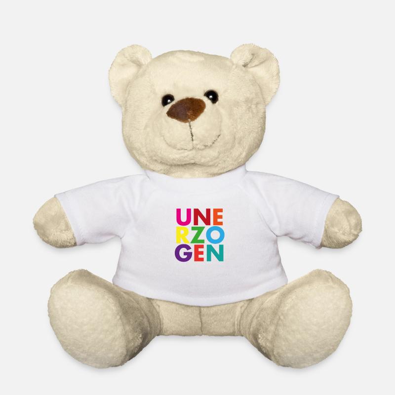 peu instruit - Nounours - blanc