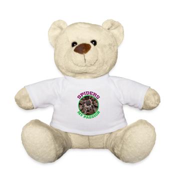 Spinnen / Vogelspinne / Spider / Tarantula - Teddy - Weiß - Vorne