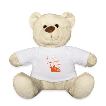 Schiff - Teddy - Weiß - Vorne