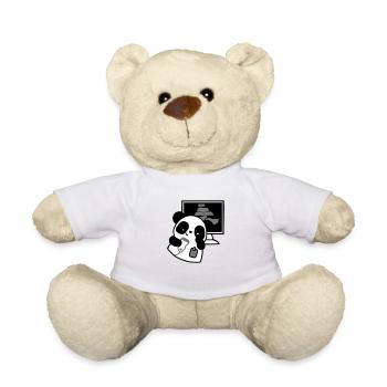 Panda-Ultraschall-Radiologe - Teddy - Weiß - Vorne