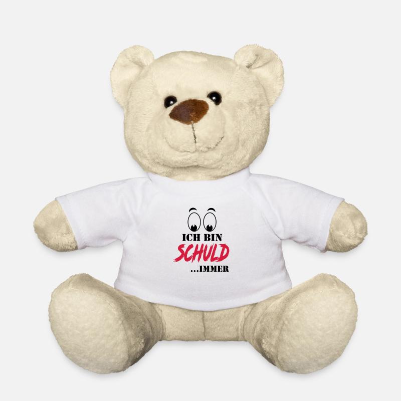 Sprüche Ich bin Schuld Versager - Teddy - Weiß