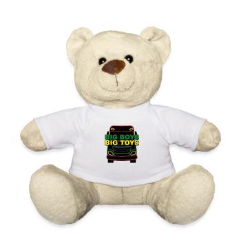 Camion, camion, camion, camion, bourdonnement - Nounours - blanc - Devant