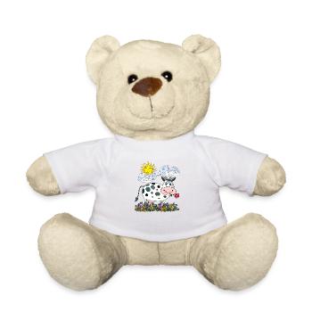 Vache - Nounours - blanc - Devant
