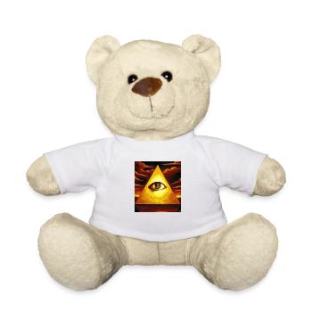 All Seeing Eye - Teddy Bear - white - Front