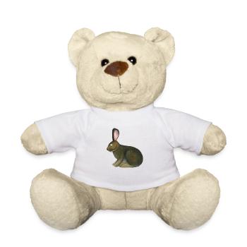 Prairie Rabbit - Teddy Bear - white - Front