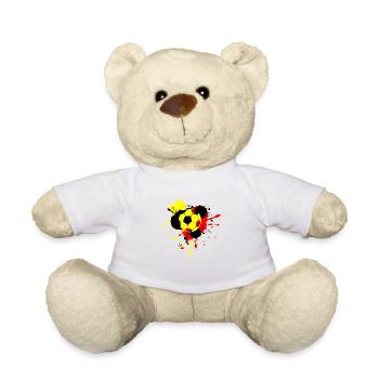 Fußball Soccer - Teddy - Weiß - Vorne