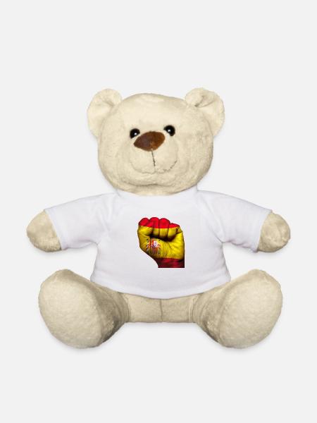 Faust Spanien - Teddy - Weiß