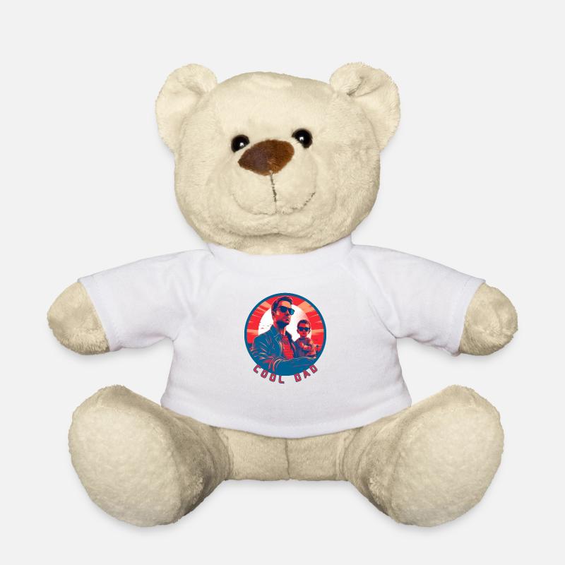 Cool Dad - Teddy Bear - white