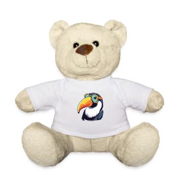 Kik der Tukan - Teddy - Weiß - Vorne