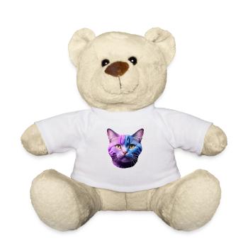 Katze - Teddy - Weiß - Vorne