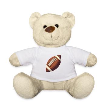 Fußball - Teddy - Weiß - Vorne