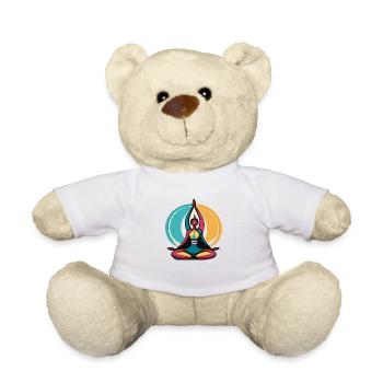 Yoga / Méditation chamanique - Nounours - blanc - Devant