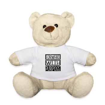 progress growth change development enthusiasm - Teddy - Weiß - Vorne