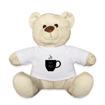 Kaffee - Teddy - Weiß - Vorne