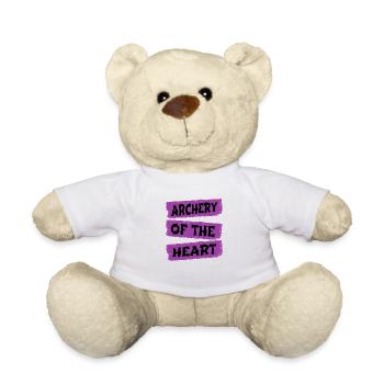 archery for beginners emotional intimacy - Teddy Bear - white - Front
