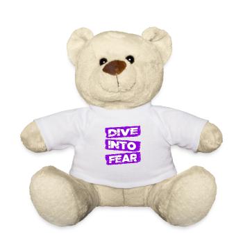 adrenaline rush geek bungee jumping locations - Teddy Bear - white - Front