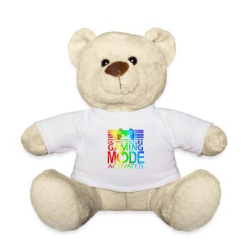 Gamer Jeu En Ligne Jeux Sur Ordinateur Arcade Neon - Nounours - blanc - Devant