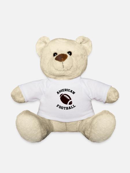 Football américain - Nounours - blanc