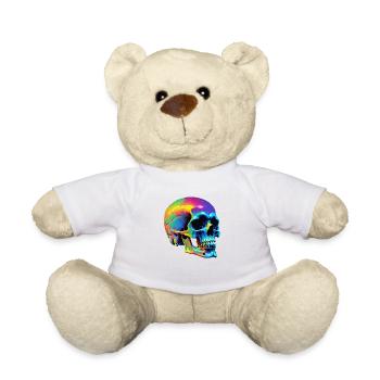 Skull - Teddy - Weiß - Vorne