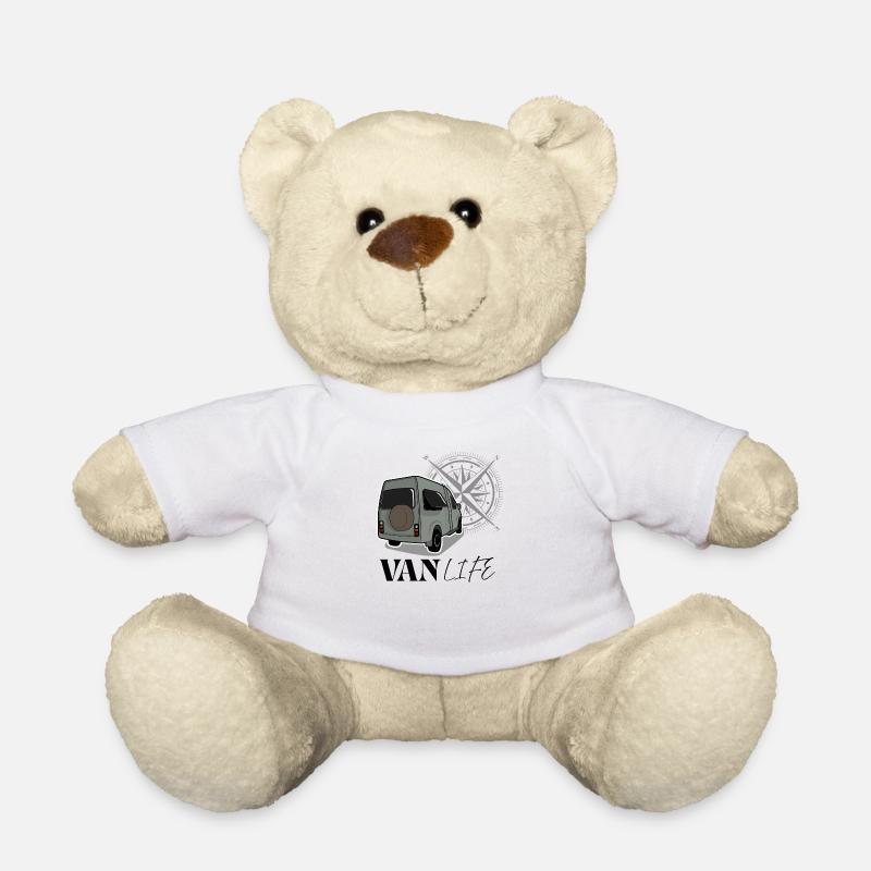 Van life vert - Nounours - blanc