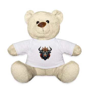 Couronne de vache - Nounours - blanc - Devant