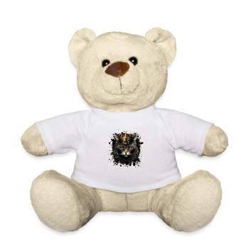 Couronne d’animal de chat - Nounours - blanc - Devant