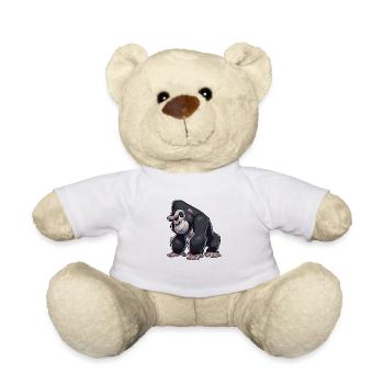 Gorille Enfant - Nounours - blanc - Devant