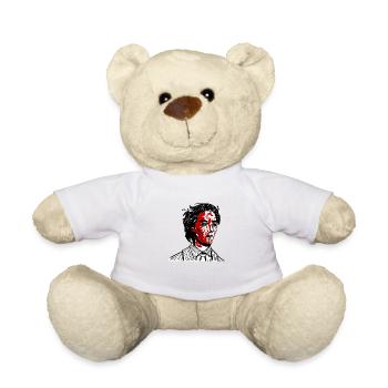 simply not there - Teddy Bear - white - Front