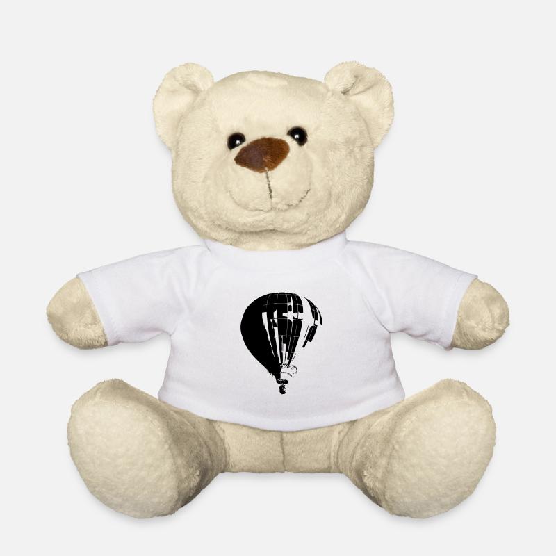 Ballon - Teddy - Weiß