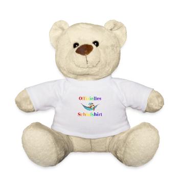 Offizielles Schlafshirt Faultier Geschenkidee - Teddy - Weiß - Vorne