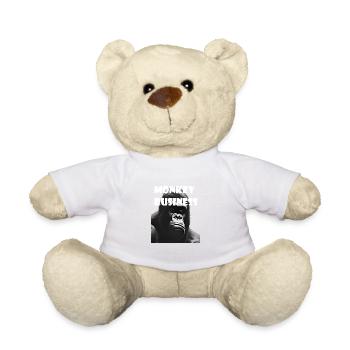 Singeries - Nounours - blanc - Devant