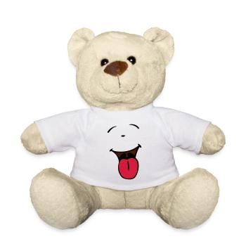 Clown - Teddy Bear - white - Front