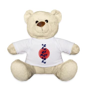 Tofu or Not Tofu - Teddy Bear - white - Front