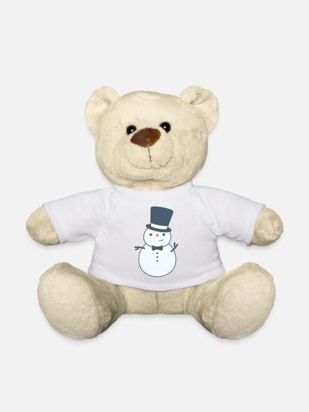 Sir Schneemann - Teddy - Weiß