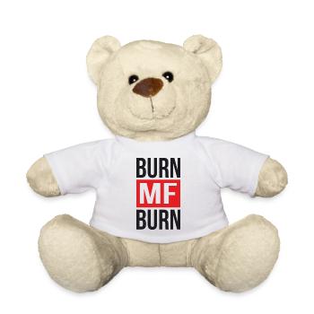 Burn MF Burn - Teddy - Weiß - Vorne