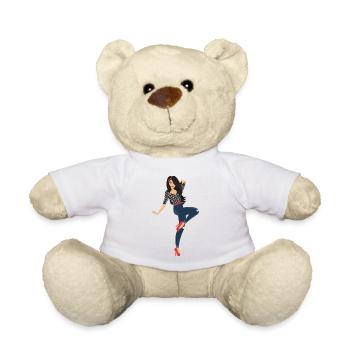 Marie Modell - Teddy - Weiß - Vorne