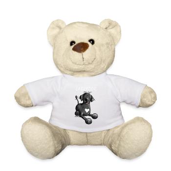 Labbi Love - Labrador Retriever - Hund - Teddy - Weiß - Vorne