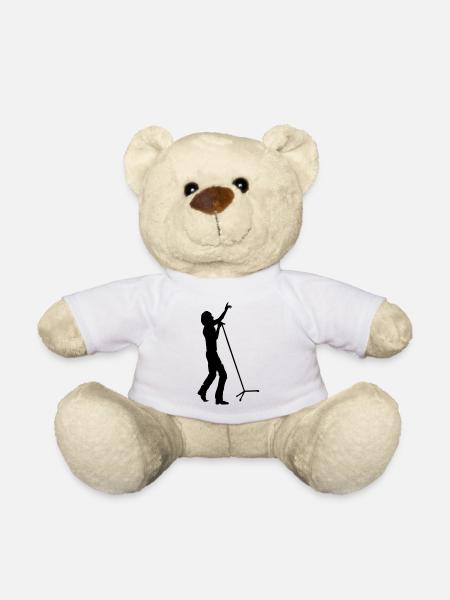 singer - Teddy Bear - white