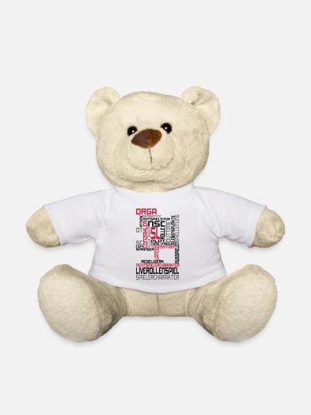 Textwolke LARP - Teddy - Weiß