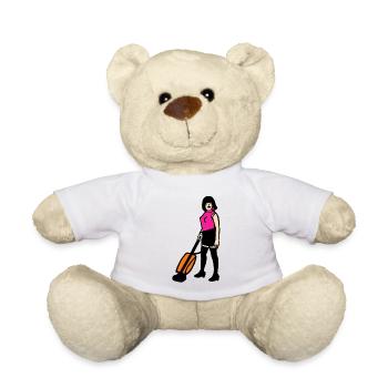 Freddy will sich befreien, Königin, Freddie # - Teddy - Weiß - Vorne